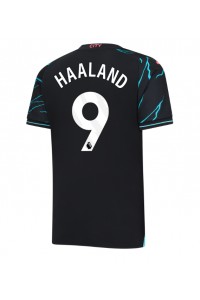 Manchester City Erling Haaland #9 Fotballdrakt Tredje Klær 2023-24 Korte ermer